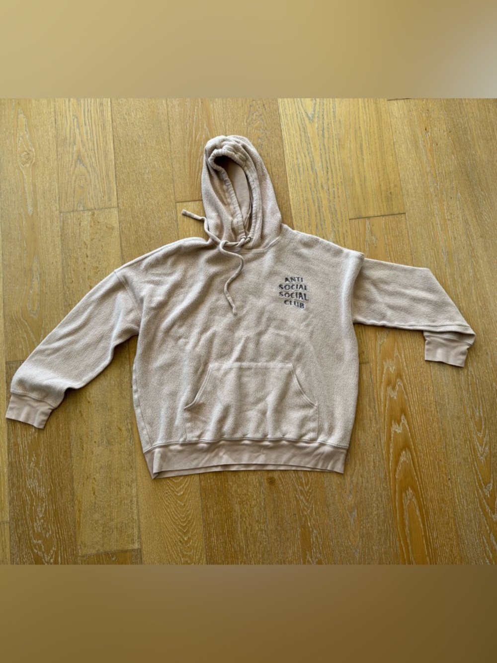 Anti Social Social Club Oatmeal Hoodie in Beige